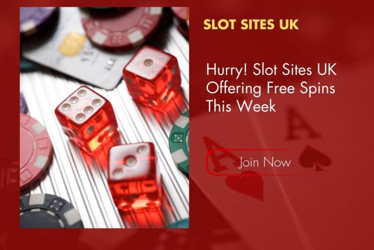Hurry! Slot Sites UK Offering Free Spins This Week Hurry! Slot Sites UK Offering Free Spins This Week