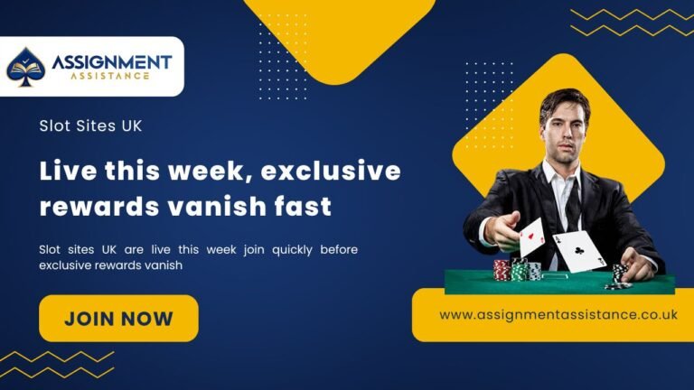 Slot sites UK are live this week join quickly before exclusive rewards vanish
