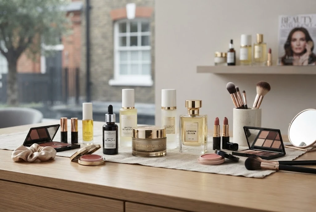 Beauty statistics UK showing skincare, makeup and cosmetics products