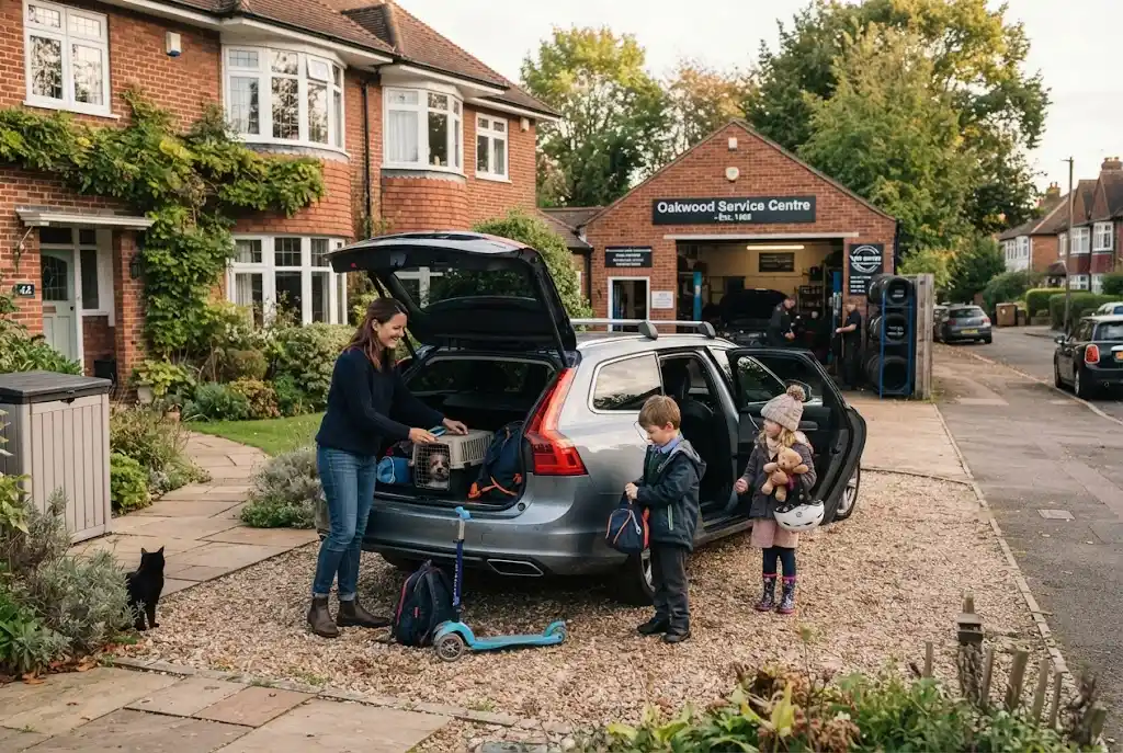Auto care services supporting British family vehicle ownership