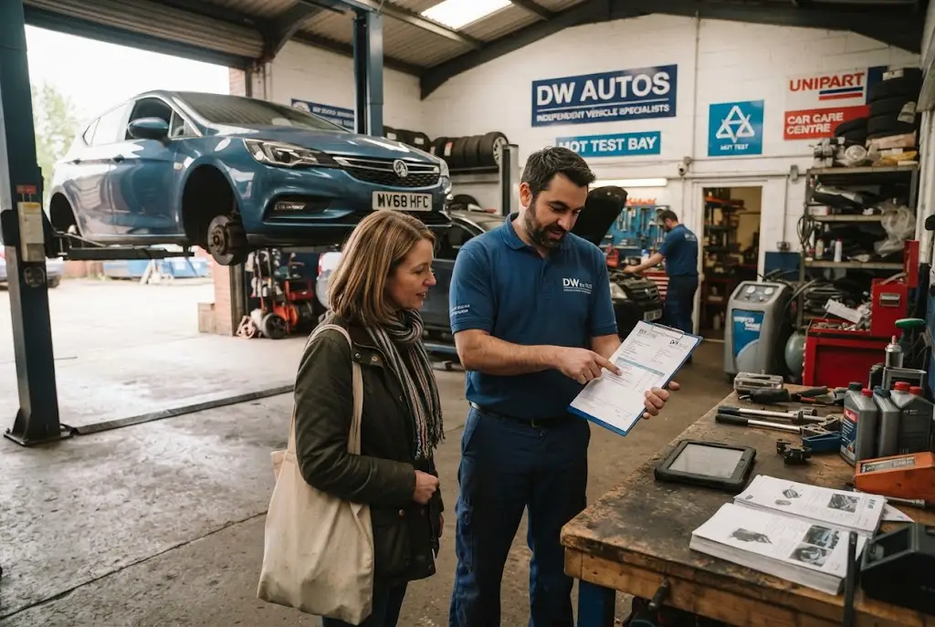 Car service cost and vehicle maintenance expenses in the UK